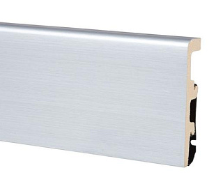 Плинтус INTEGRA 02 Алюминий, Арбитон