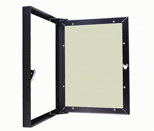 Люк невидимый ревизионный под плитку ДеЛЮКс УльтраСлим® (нажимной механизм)