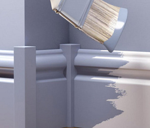 Универсальный уголок для плинтуса Arbiton Paint it
