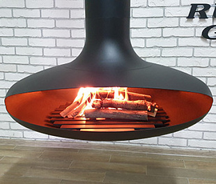 LOFT - 03 | Камин дровяной центральный подвесной | RUSSIA GRILL