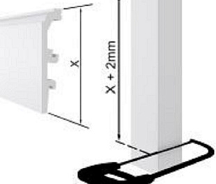 Уголок для плинтуса VEGA Arbiton (BLOCK Соеденитель)