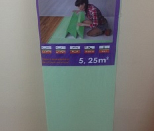 Подложка Гармошка Зеленая 3мм Солид